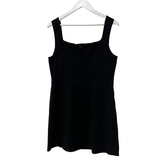 FRENCH CONNECTION WOMENS 12 WHISPER RUTH MINI DRESS BLACK COCKTAIL PARTY NEW - Picture 6 of 14